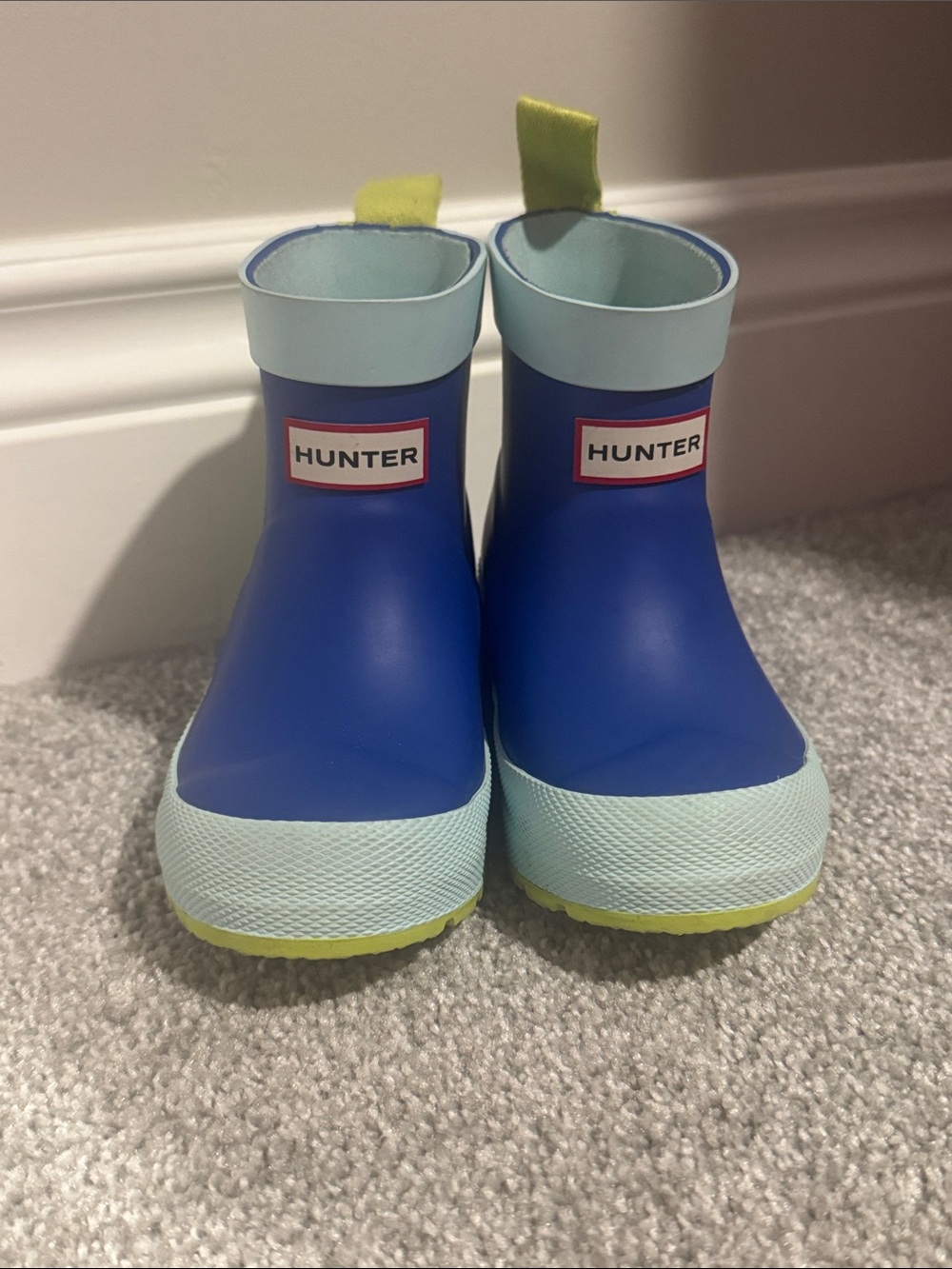 Hunter Original Play Short Boots Size 8